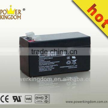 VRLA RECHARGEABLE battery 12V 1.2AH battery