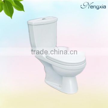 NX650 ceramic toilet accessories two piece with good quality