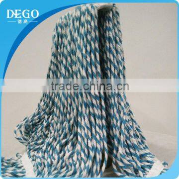 Candy Striped Laundrable Tufted Dust Mop Wet Mop Head photo-3