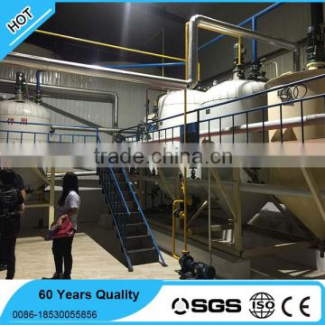 The newest technology Crude Oil Refining Machine for sale