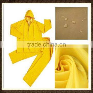 Pu coated poly taffeta fabric for raincoat