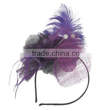 purple bridal headwear,hair decoration fashion hair accessaries