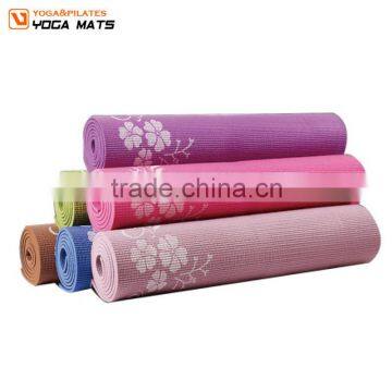 PVC yoga mat with printing surface