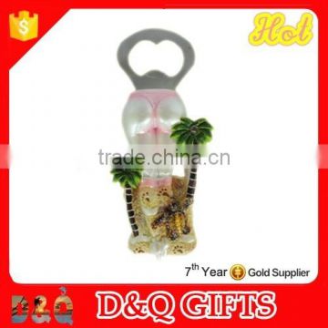 Polyresin girls sex buttocks custom bottle opener