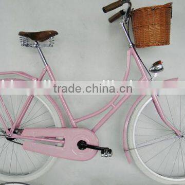 26" new model lady bicycle/bike/cycling with basket KB-CB-M16028