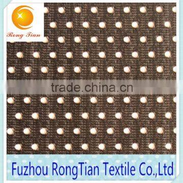 Warp Polyester Hole Mesh Football Jersery Fabric photo-3