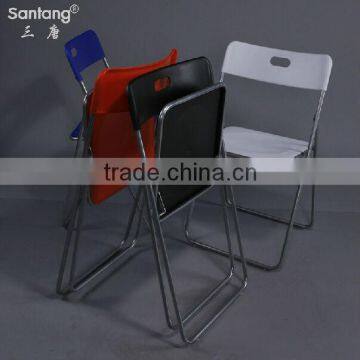 low cost plastic folding chair 1077A