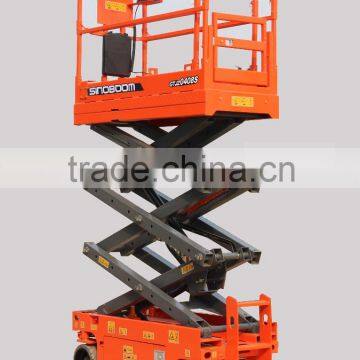 Light-weighted hydraulic small platform scissor lift lifting platform