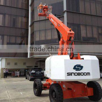 20m Lifting Height Self-propelled Hydraulic Telescopic Boom Lift photo-3