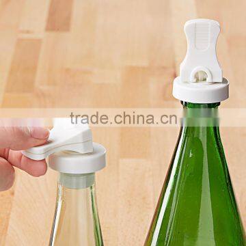 2pcs Reusable Bottle Cap Vacuum Pump Wine Stopper Sealing Plug