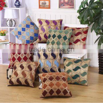 jacquard cushion covers, stock covers, embroidered pillow cover