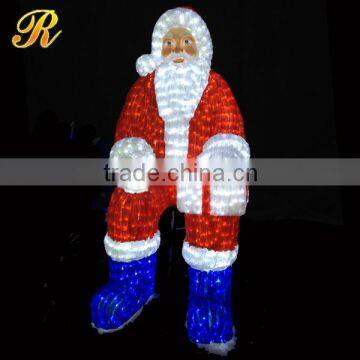 Christmas Decorative LED Illuminated Santa Claus