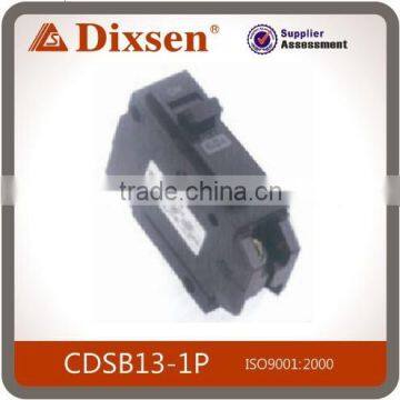 CDSB13 1P black micro circuit breaker