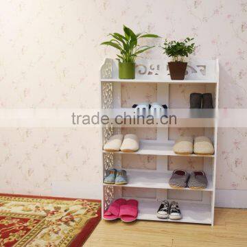 30 Pair Free Standing 5 Tier Shoe Tower Rack Organizer Space Saving Cheap Shoe Rack photo-2