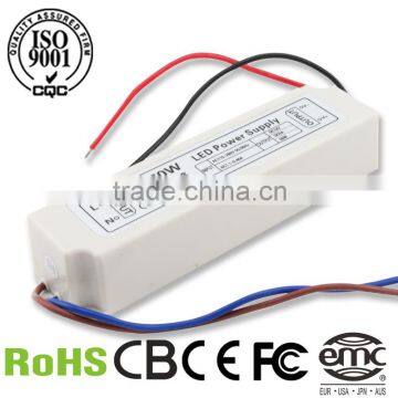 60w 12v sealed plastic Single Output Switching waterproof LED universal switching power supply