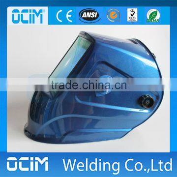 TFM9801 Blue Hot Sale 4 Sensors Auto Darkening Welding Helmet EN379