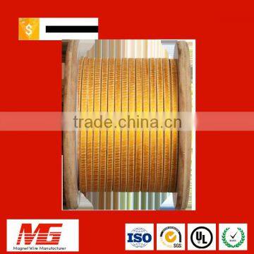 Good Electrical and Heat Performance Nomex Paper Covered Magnet Wire for Winding of Motors photo-2