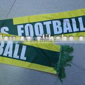 Acrylic custom soccer Promotion sport scarf