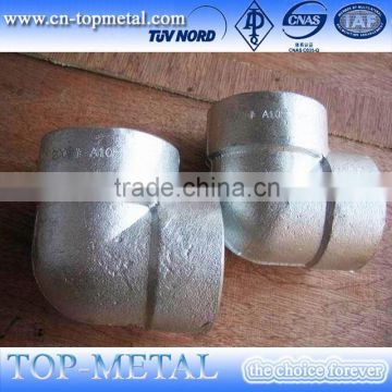 asme b16.9/16.28 socket weld and npt thread pipe fitting supplier