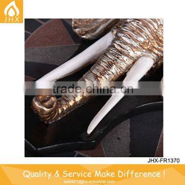 Elephants Head Resin Wall Animal Head Sculpture photo-4