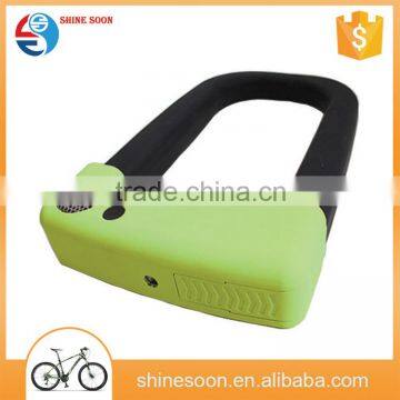 New arrival anti-theft lock safety silicone bicycle u lock, bicycle alarm lock, electronic bike alarm lock                        
                                                Quality Choice