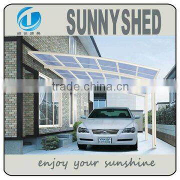 Sun Shading Polycarbonate Roofing Single Carport for Four Season photo-5