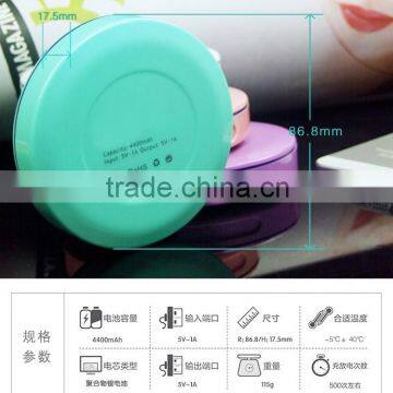 OPPUM 4400mah Small Size Power Bank 5V Li-polymer Cell Power Bank VT-441 photo-2