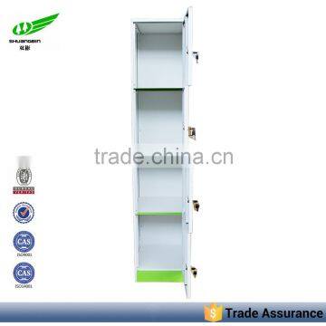 Vertical Lockable Multifunction Cold Roll Steel Lockable Foot Shoes Golf Bag Storage 4 Door Lockers photo-3