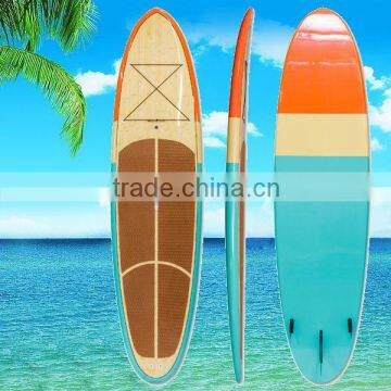 High Density EPS Foam Epoxy Surfboard Bamboo Paddle Board