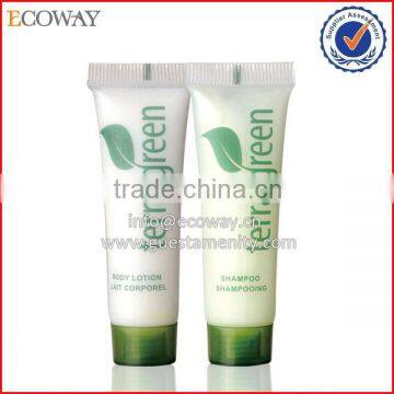 Cheap plastic cosmetic tube disposable shampoo tubes with screen logo print