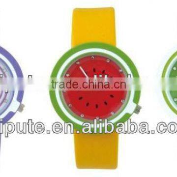 cheap high quality fashionable childrens fruit watch with quartz wrist watches