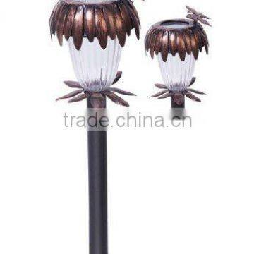 solar garden light with flower/solar stake lamp(SO2368A)