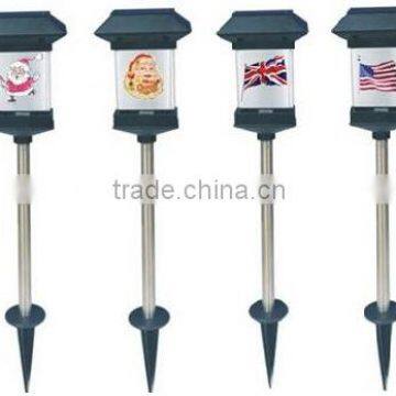 solar christmas/flag stake garden light SO2556R