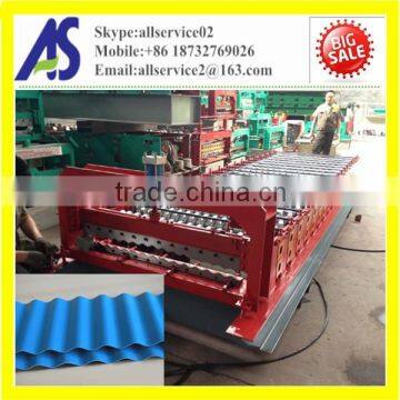 High quality Color Metal Steel Corrugated Roofing Sheet Roll Forming Machine Line