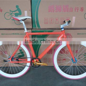 Aluminum Alloy Frame 700C Tire Road Bike Single Gear Bike