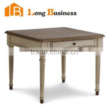 LB-AL5118 COUNTRY CHIC SQUARE COFFEE TABLE