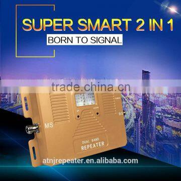 gsm repeater 850+AWS mhz smart mobile signal booster/signal amplifier signal repeater