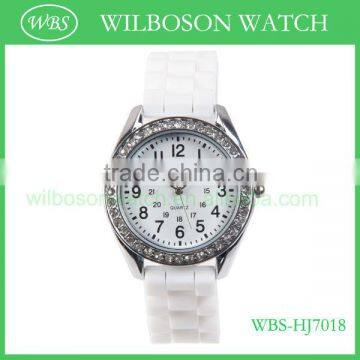 Japan Movement Quartz Silicone Details Quartz Watches