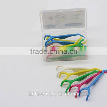 mint dental floss pick