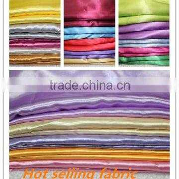 Hot Selling Poly Satin Fabric for Ladys Wedding in 2015 photo-2