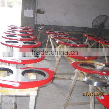 Tungsten Carbide Concrete Pump Plate And Cutting Ring photo-2