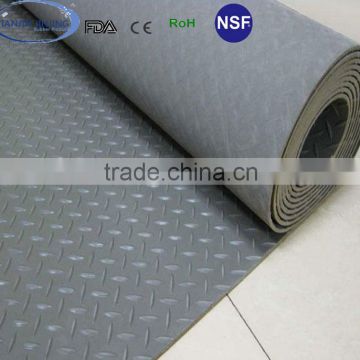 Anti penetration moistureproof roof rubber floor