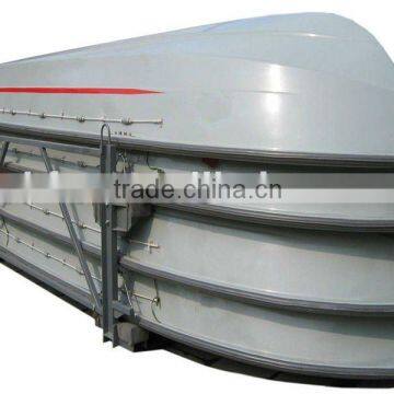 5918 fiberglass fishing boat with paddles for sale