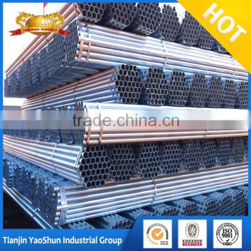 37mm galvanized round steel pipe price/38mm gi pipe