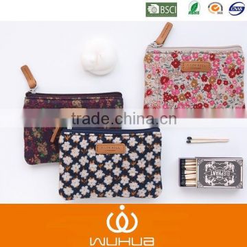 popular japan styles spring embroidery fabric pen and pencil case