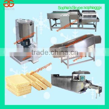 Complete Full Automatic Wafer Biscuit Making Machine Production Line|Durable Wafer Biscuit Line Of Production|Wafer Processing