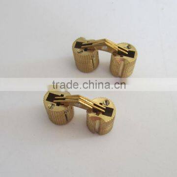 Cabinet Window Drawer Door Brass Blind Hinge Gold