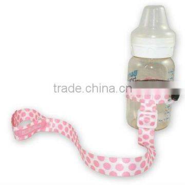 water bottle lanyards in pink
