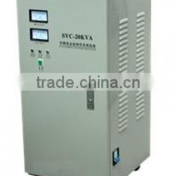 20kva SVC single phase high accuracy full automatic ac voltage stabilizers