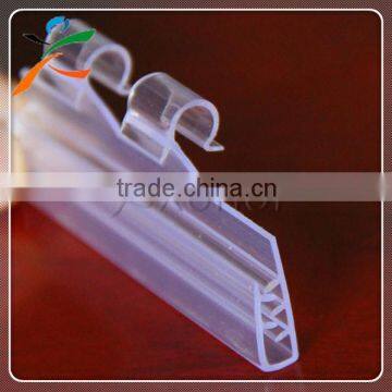 PVC Plastic Shelf Talker Clip